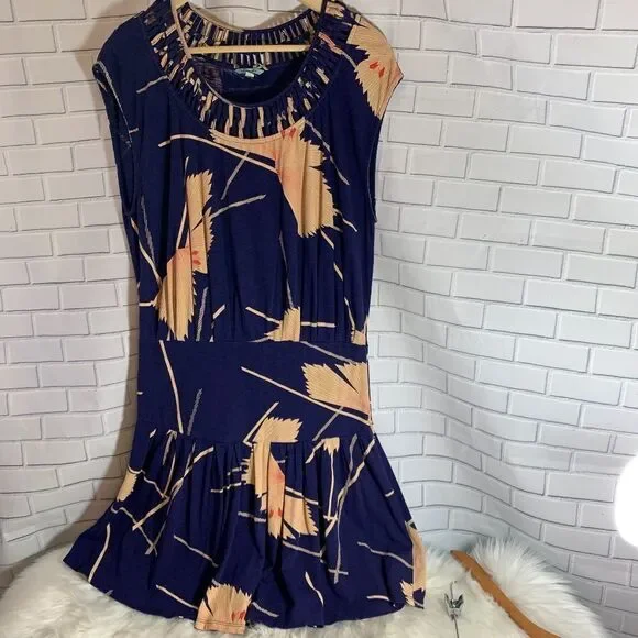 Anthro Leifnotes Scattered Stillata Dress Size M - Picture 2 of 4